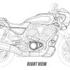 Harley cafe racer