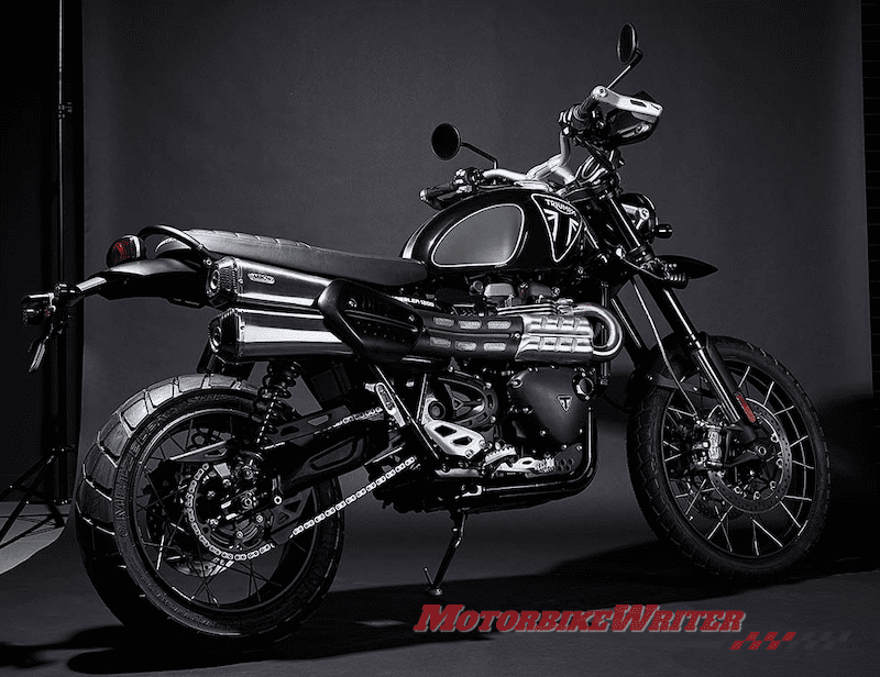 Triumph Scrambler 1200 Bond 007 limited edition