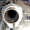 The Dobermann Performance exhaust with the dB killer removed completely.