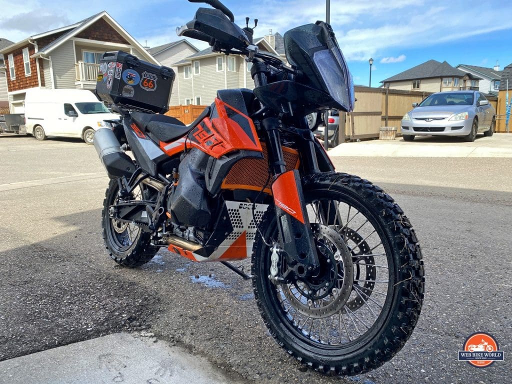 My KTM 790 Adventure.