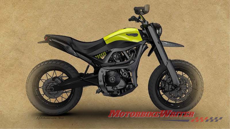 Peter Harkins future Ducati Scrambler