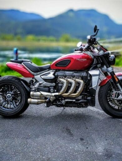 Triumph rocket 3 Competition werks exhaust