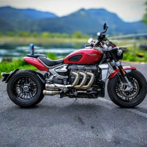 Triumph rocket 3 Competition werks exhaust