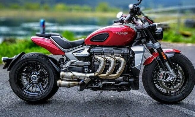 Triumph rocket 3 Competition werks exhaust