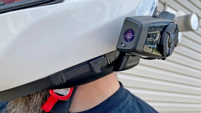 The Sedici Strada II sun visor actuation switch. The Sedici Strada II sun visor actuation switch.