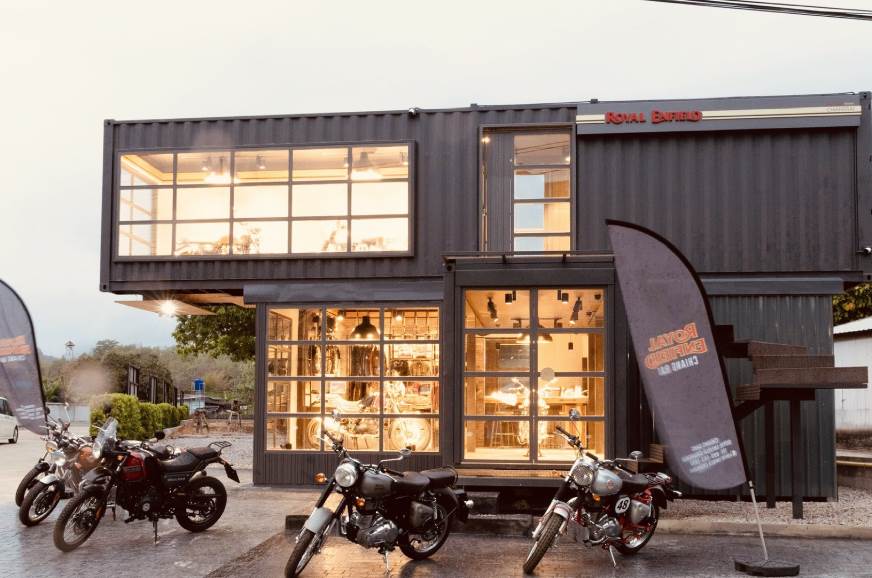 royal enfield mobile showroom