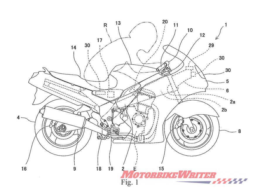 Kawasaki sensory overload patent