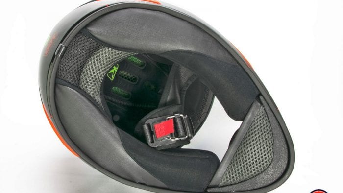 The neck roll opening on the Krios Pro. The neck roll opening on the Krios Pro.