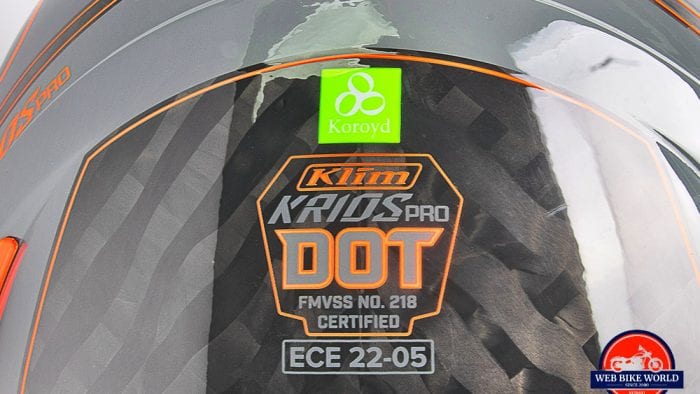 The Klim Krios Pro. The Klim Krios Pro.