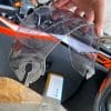The visor off the Klim Krios Pro.