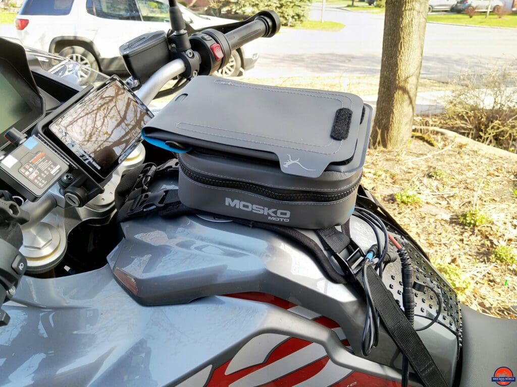 mosko moto pico tank bag & navigator pocket