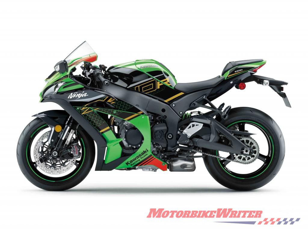 Ninja ZX-10R Motorcycle fire risk