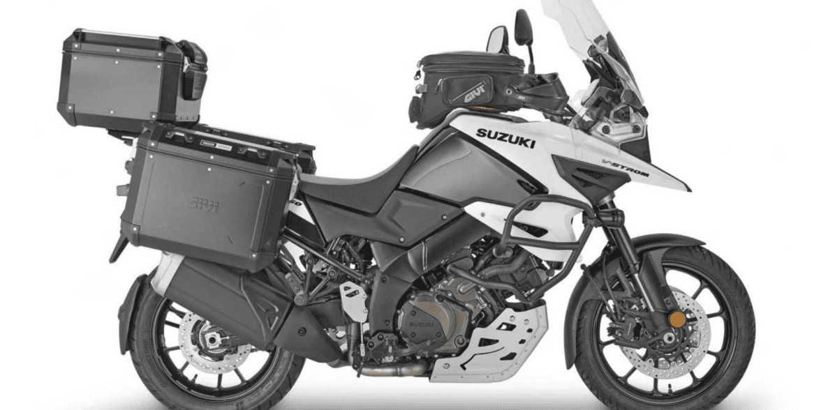 ACCESSOIRE - Givi équipe votre Suzuki V Strom 1050 pour les voyages -  Mototribu