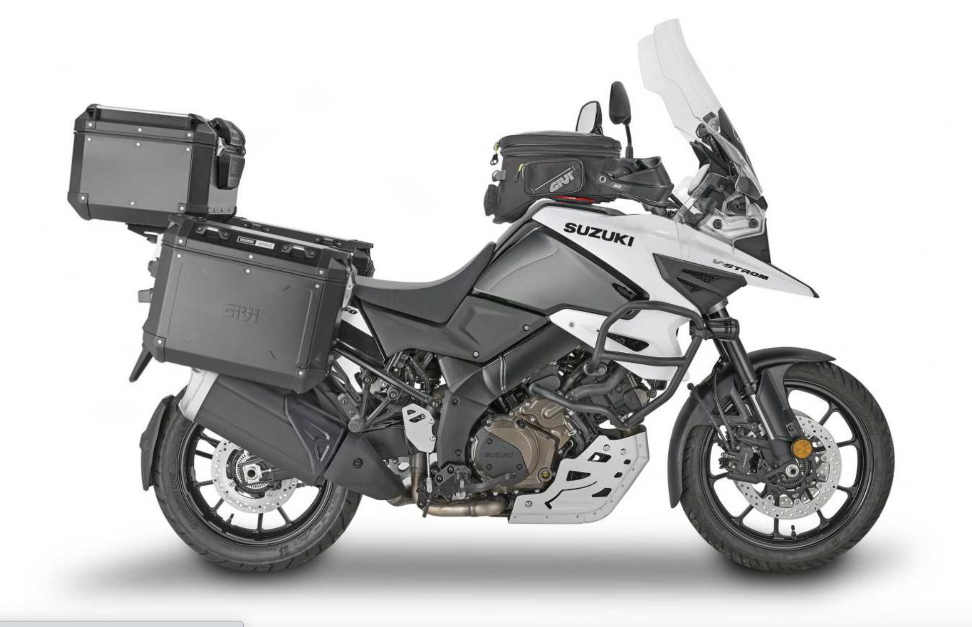 spredning jeg er tørstig kasseapparat Givi Introduces Accessories for Your Suzuki V-Strom 1050 - webBikeWorld