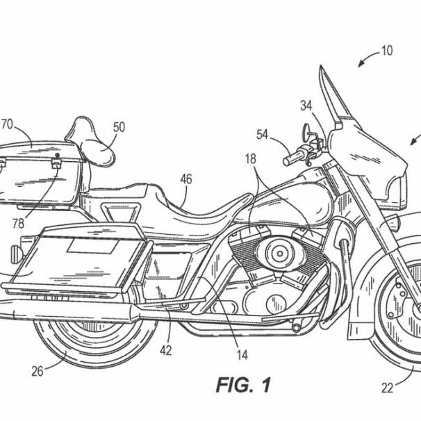 Harley Davidson patent self-balancing