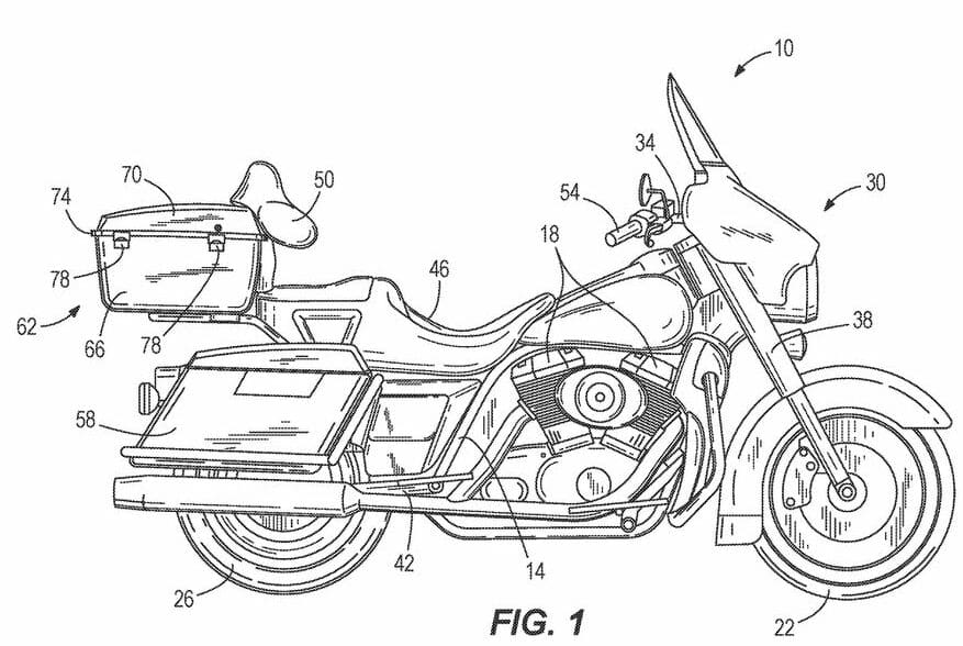 Harley Davidson patent self-balancing