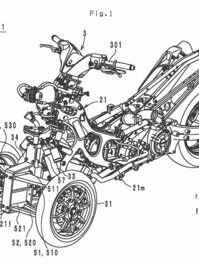 Yamaha TMAX trike