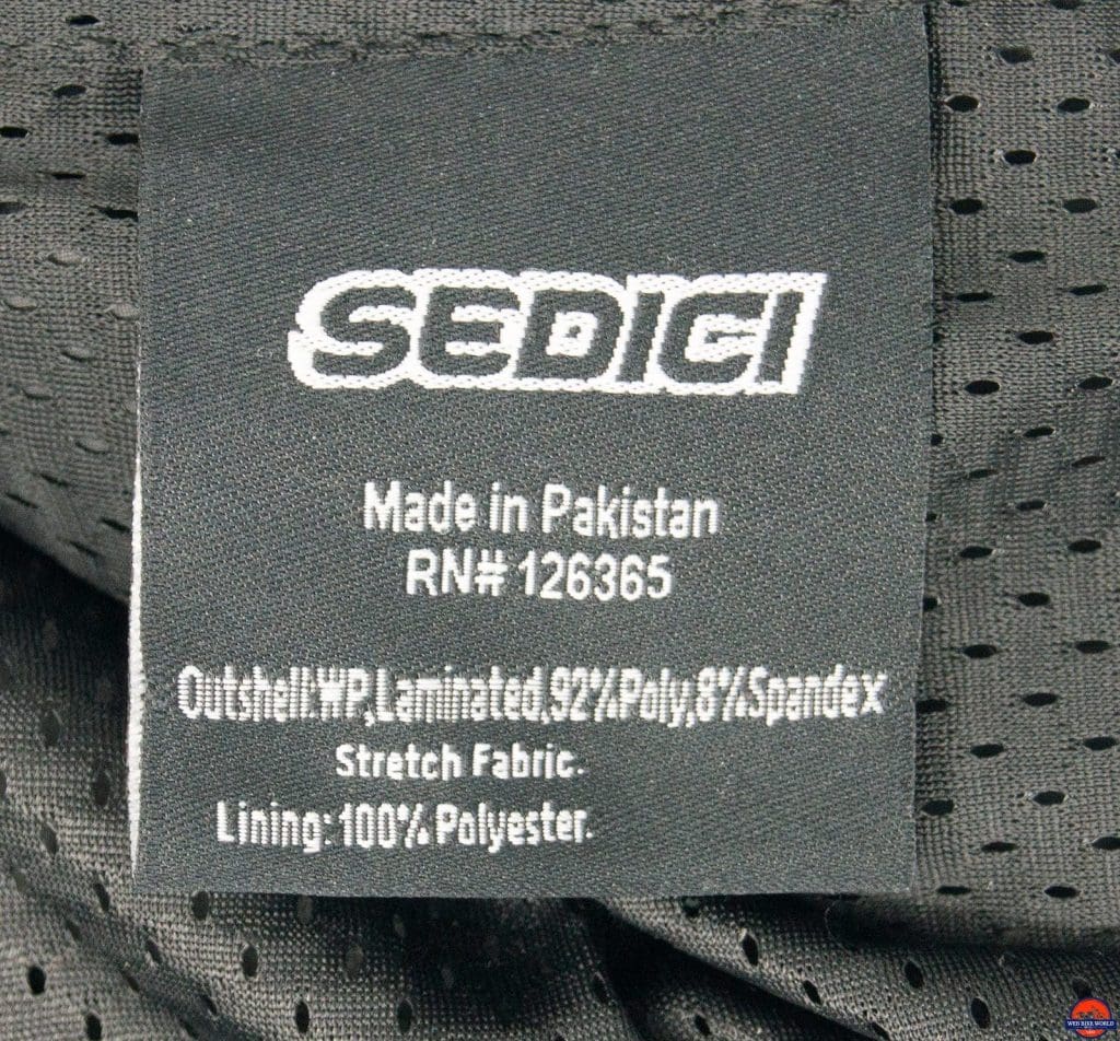 SEDICI GARDA PANTS TAG
