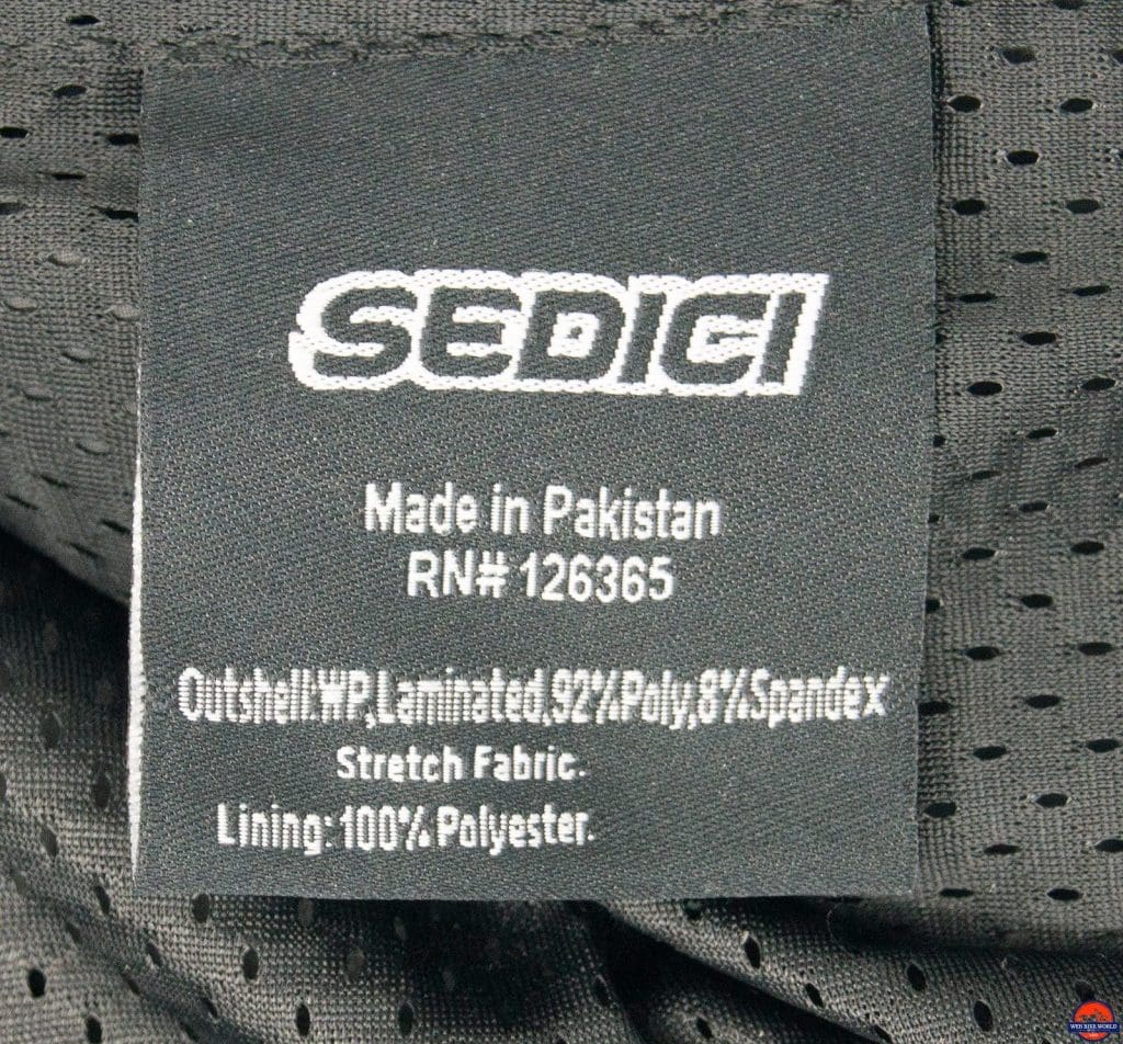 SEDICI GARDA PANTS TAG