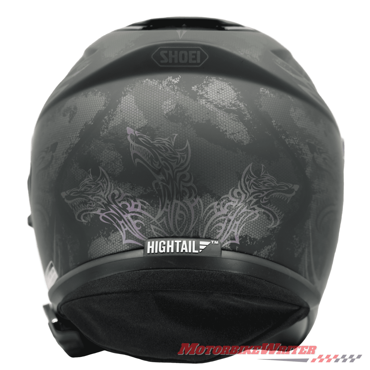Hightail helmet hair