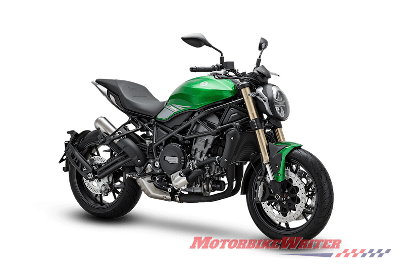 Benelli 752S is a Ducati Monster clone webBikeWorld