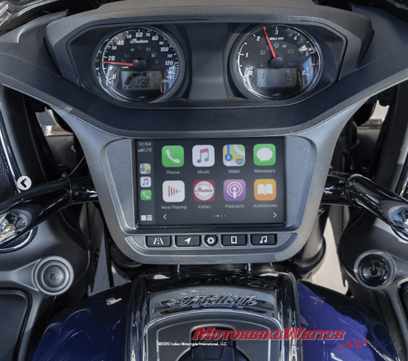 Apple CarPlay Indian motorcycle