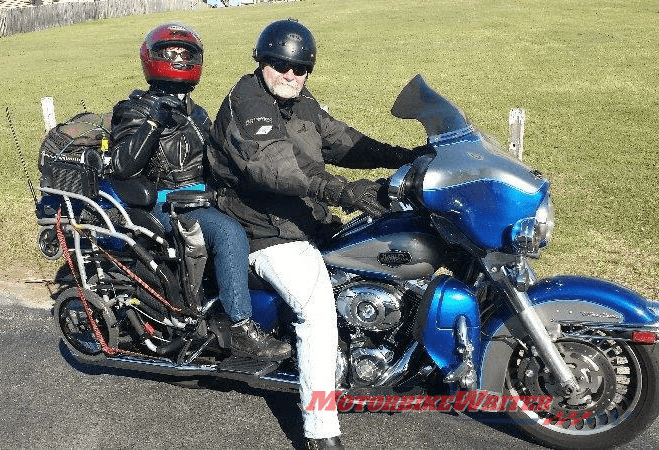 disability pillion Harley