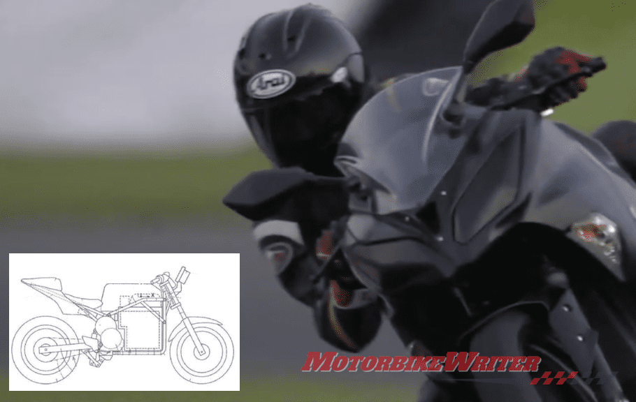 Kawaskai Endeavour electric with removable battery and motor