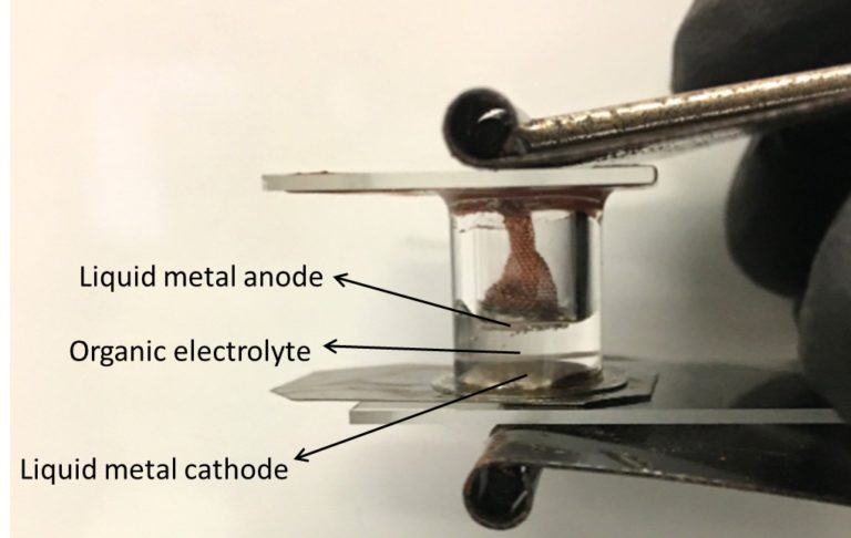 liquid metal battery