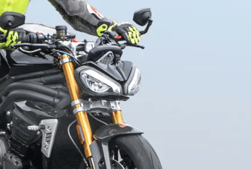triumph spy shot