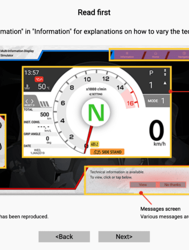 hodna CBR1000RR-R simulator