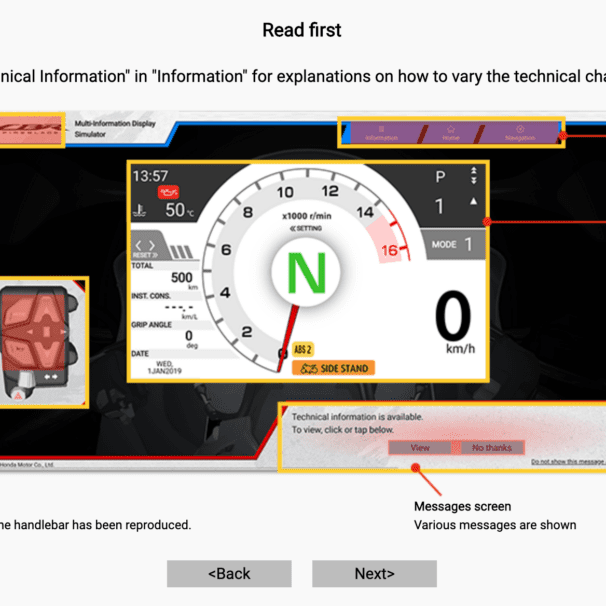 hodna CBR1000RR-R simulator