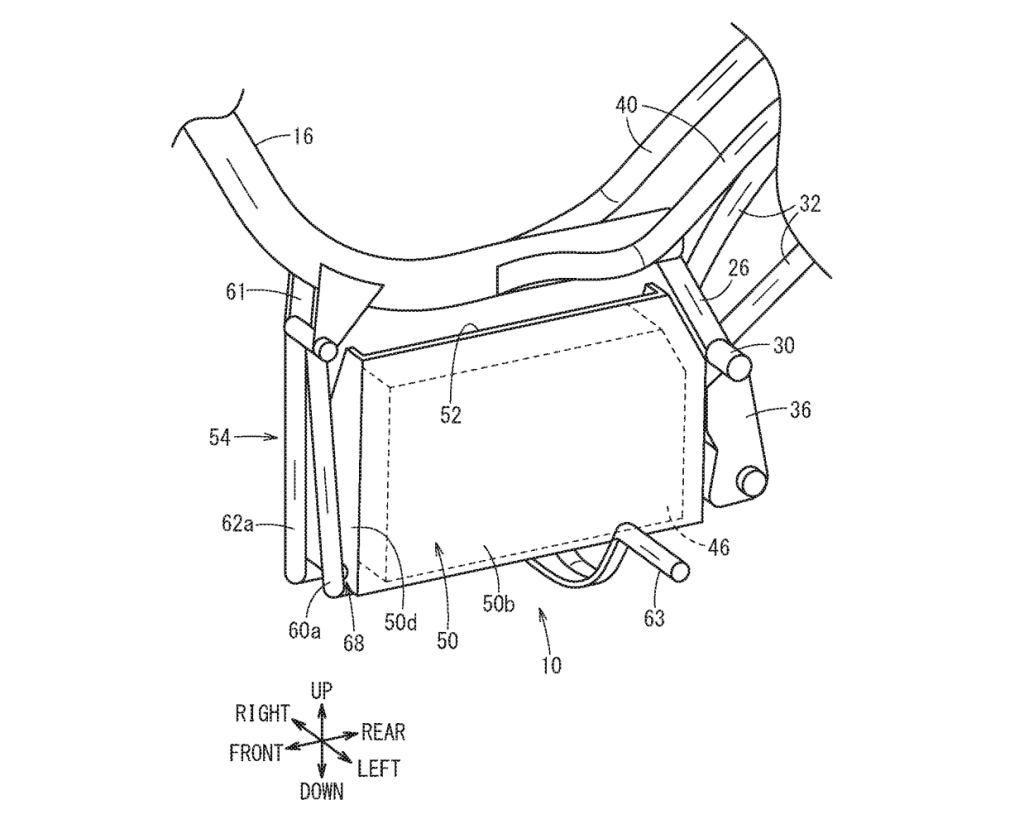 battery box for honda electric super cub