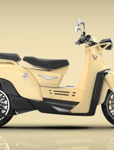Moto Guzzi Galletto hybrid scooter