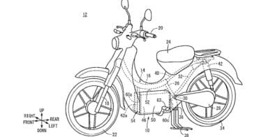 honda super cub electric patent