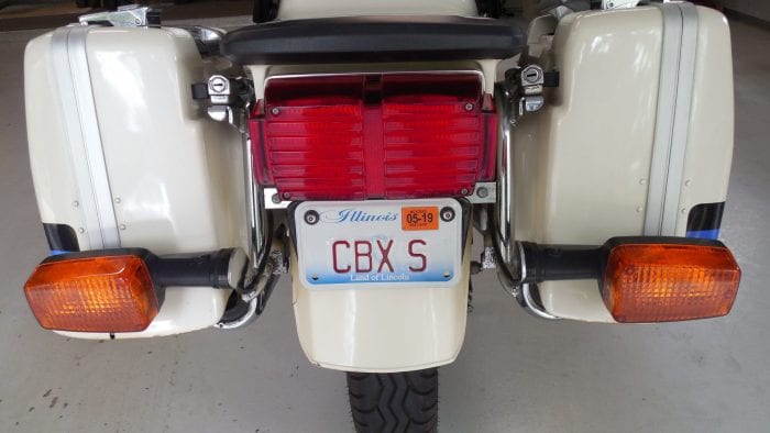1982 Honda CBX supersport rear