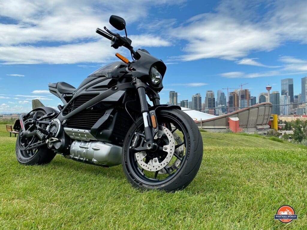 The 2020 Harley Davidson Livewire.