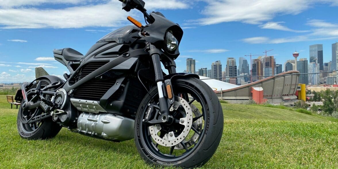 The 2020 Harley Davidson Livewire.