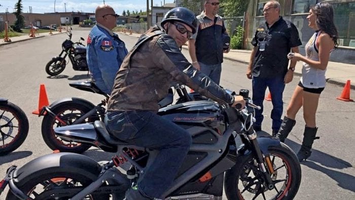 The prototype Harley Livewire and I back in July 2015. The prototype Harley Livewire and I back in July 2015.