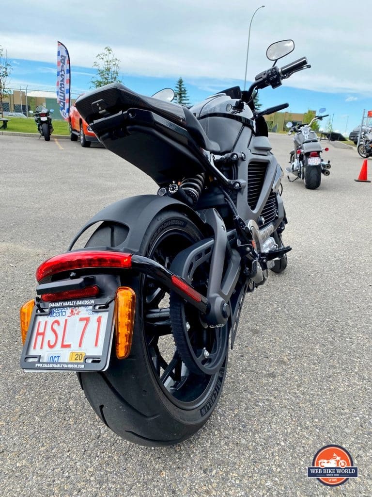 Harley Davidson Livewire rear end