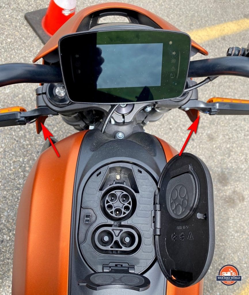 2020 harley-davidson livewire instrument panel