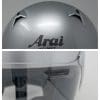 Top-mounted and brow vent on Arai XC helmet