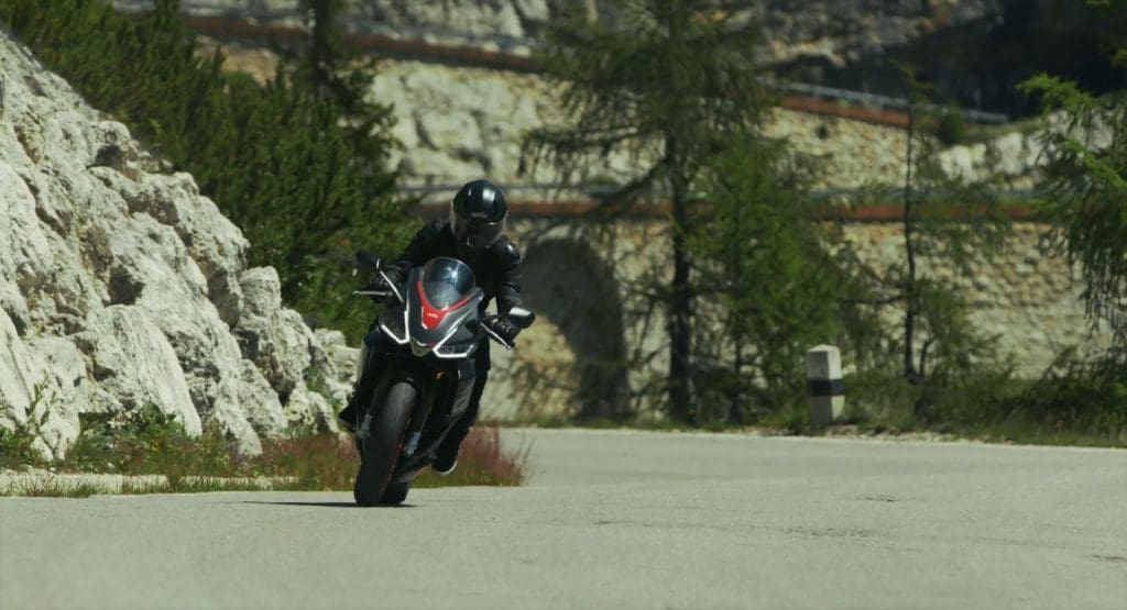 Aprilia RS 660 from teaser video