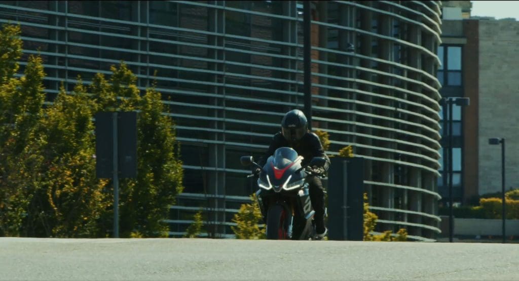 Aprilia RS 660 from teaser video