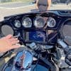 The dash display on the 2019 Harley Ultra Classic Limited.