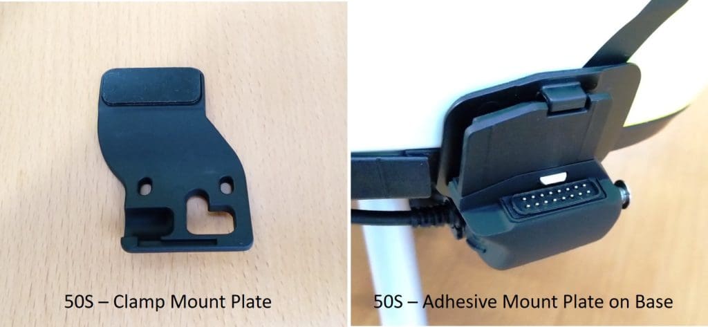 Sena 50S clamp mount plate