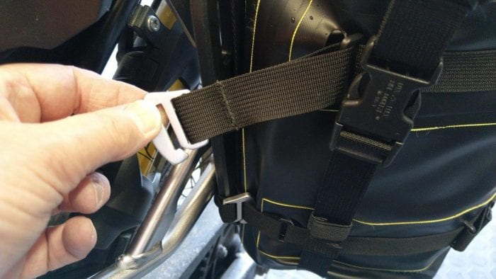 Wolfman Expedition Saddle Bag mounting strap/fastener Wolfman Expedition Saddle Bag mounting strap/fastener
