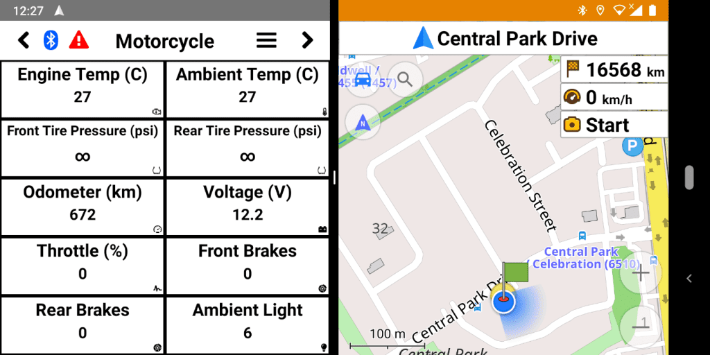 WunderLINQ split screen mode