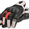 black and red Dirt 3 gloves