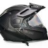 Side view of the Touratech Aventuro Traveller Carbon helmet.